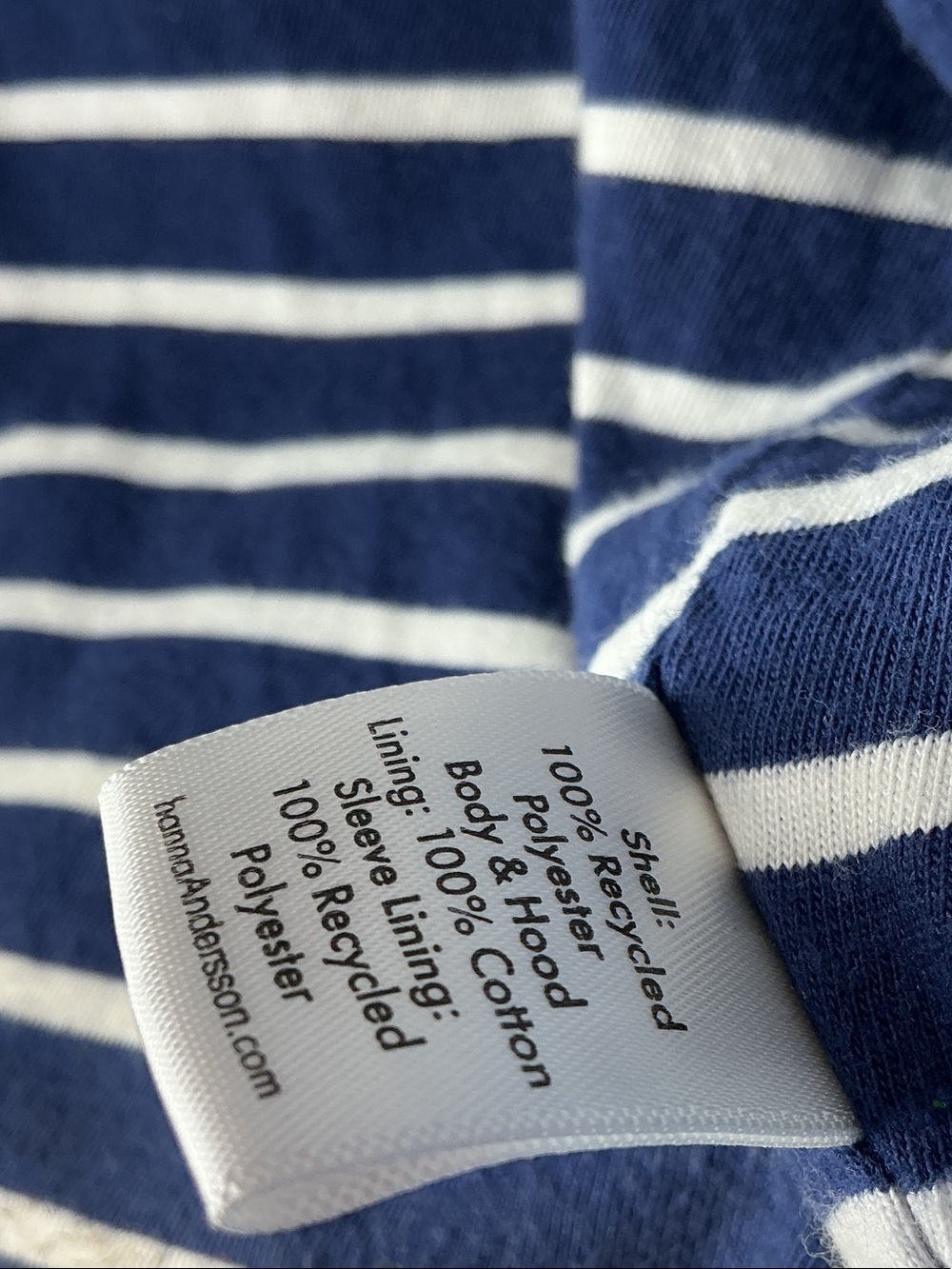 Hanna Andersson Blue Daisy Raincoat - Picture 6 of 16